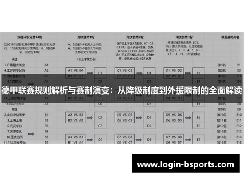 德甲联赛规则解析与赛制演变：从降级制度到外援限制的全面解读